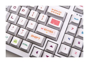 <span class=keywords><strong>Pac</strong></span>-<span class=keywords><strong>man</strong></span> tema 131 tasti PBT tintura sublimazione altezza ciliegia per 61 64 75 84 87 98 108 tasti tastiera meccanica - Product Image 4