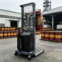 Rotateur de fûts semi-électrique avec balance électronique personnalisée, capacité 450 kg, basculeur de barils, prix direct usine Chine
