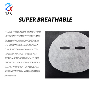 Y142 100% Importiertes Österreichisches Lenzing Tencel Seiden-Netzgewebe Gesichtsmasken-Substrat Stark Atmungsaktiv Hautpflege Anpassbar - Product Image 5