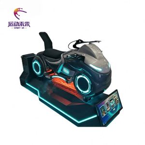 เครื่องเล่นเกมจำลองการขับขี่มอเตอร์ไซค์และรถยนต์เสมือนจริง 9 มิติ แบบอาร์เคดเรซซิ่ง - Product Image 3
