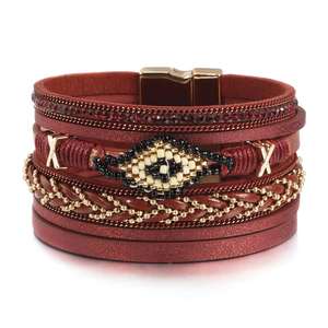<b>His</b> <b>and</b> <b>Hers</b> Leather Top-rated Secure Export Packing Non-peeling Plating Holiday Gift for Women Color Retention Time - Product Image 1