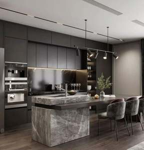 Ensembles de meubles de garde-robe de chambre à coucher avec portes cachées, design moderne, pour usage domestique ou bureau - Product Image 1