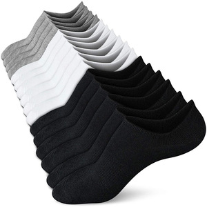 2023 verano sólido clásico No <span class=keywords><strong>Show</strong></span> hombre y mujer tobillo calcetines Unisex - Product Image 1
