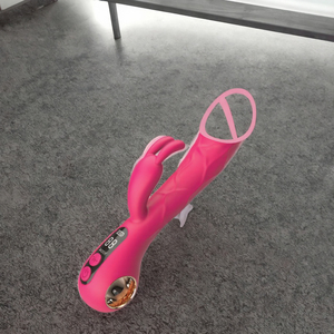 Fabrik Großhandel 2 in <span class=keywords><strong>1</strong></span> weibliche Kaninchen Fingers chnalle Vibrator Sexspielzeug für vaginale Frauen Leistungs starke G-Punkt Klitoris Stimulator - Product Image 1
