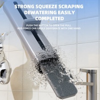 Nouvelle serpillière mini portable en acier, puissante, à auto-essorage, pour la maison et la cuisine, idéale pour les petits espaces