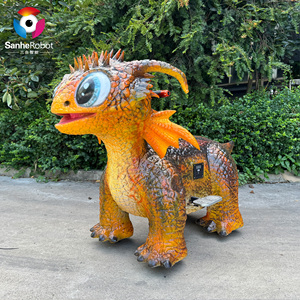 Động cơ khủng long đi xe thực tế cử động đi bộ đi xe trên khủng long xe điện Scooter đồ chơi trẻ em vui chơi giải trí công viên trung tâm - Product Image 1