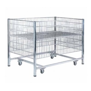 Hot bán 100kg thép lưới lồng, điện thoại di động mạ kẽm lưu trữ Xe đẩy <span class=keywords><strong>container</strong></span> - Product Image 3