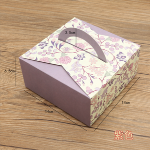 Boîte de papier de qualité alimentaire imprimée de logo personnalisé Boîte jetable écologique à emporter pour épicerie fine - Product Image 1