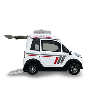 Silla de ruedas eléctrica Accesible Coche Vehículo de movilidad de 4 ruedas con rampa Transporte para discapacitados - Product Image 1