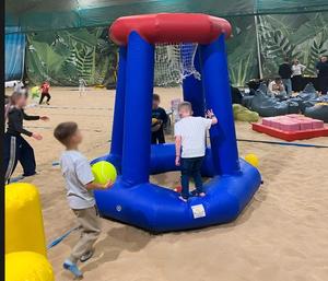 Panier de basket flottant gonflable - Jeu de basket de piscine de qualité commerciale pour parcs aquatiques, piscines de jardin et activités de fête - Product Image 5