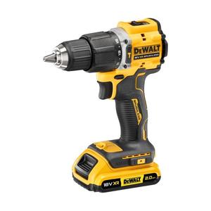Taladro Atornillador Inalámbrico de 18V, Sin Escobillas, Batería de Iones de Litio de 2.0 Ah Incluida, Profesional, Garantía de 3 Años, Empuñadura Tipo Pistola - Product Image 1