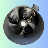 Ventilateur axial électrique à roulement à billes robuste G250A pour applications industrielles OEM/ODM