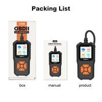 Lector de Códigos OBD II Eléctrico Nexest, Escáner de Diagnóstico de Fallas del Motor para Todos los Autos, Número de Modelo Elm327, Idioma Inglés, Diésel