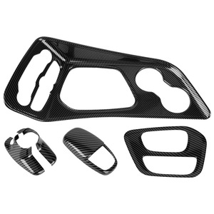 Kit de cadre de tableau de bord en fibre de carbone pour Dodge Challenger 15-24, panneaux de garniture intérieure - Product Image 4