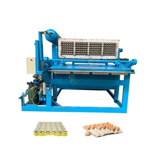 <span class=keywords><strong>Pequeña</strong></span> empresa de inversión <span class=keywords><strong>pequeña</strong></span> máquina que hace bandejas de huevos, máquina de bandeja de huevos semiautomática sin secador - Product Image 4