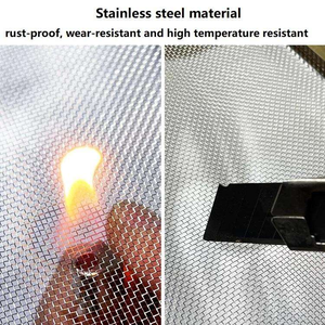 Rete di Sicurezza in Acciaio Inox per Finestre e Porte, <span class=keywords><strong>Zanzariera</strong></span> in Acciaio Inox, Rete Metallica Antivetriolio Durevole - Product Image 3