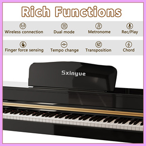 <b>Keyboard</b> Instruments Piano <b>Keyboard</b> Digital Piano 88 Keys Upright Digital Piano Electronic - Product Image 2