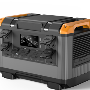 Centrale électrique portable Lifepo4 batteries de centrale électrique mobile solaire <span class=keywords><strong>domestique</strong></span> centrale électrique portable 2400w avec panneau solaire - Product Image 5