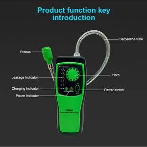 Monitor de Vazamento de Gás Natural, Sensor Semicondutor, Analisador Portátil de Gás Combustível com Função de Alarme - Product Image 6
