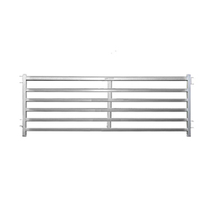 Portails et séparateurs de enclos en acier galvanisé à chaud, clôture pour animaux facile à assembler pour la gestion du petit bétail - Product Image 5