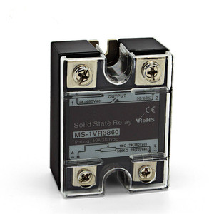 Xtester-MS-1VR3860 SSR-60VA เครื่องควบคุมแรงดันไฟฟ้าเฟสเดียวขนาดเล็ก โพเทนชิโอมิเตอร์ ควบคุมสัญญาณ โซลิดสเตตรีเลย์ ป้องกันการรั่วซึม - Product Image 3