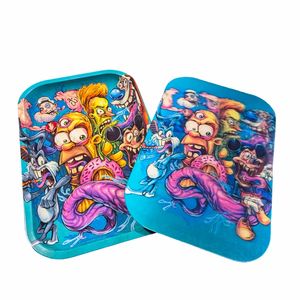 Vendita calda all'ingrosso su misura Logo rotolamento vassoio smerigliatrice Set accessori per fumare erba vassoio di rotolamento - Product Image 1