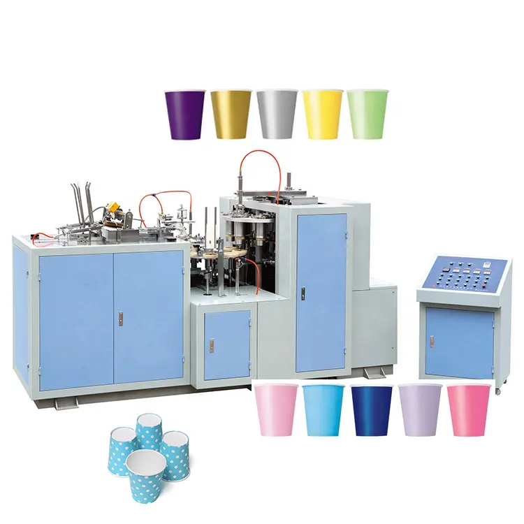 low cost high speed small business price fully automatic paper cup making machines to produce paper cups