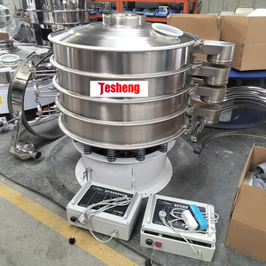 Mới siêu mịn bột siêu âm rung màn hình 304 thép không gỉ màn hình tốt với động cơ 1-2tons/h công suất cho hóa chất - Product Image 4