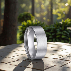 Кольца из стерлингового серебра для мужчин и женщин, 925 8 мм - Product Image 4