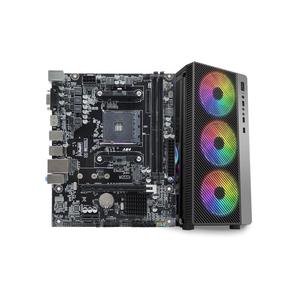 Scheda Madre MicroATX A320 OEM con Chipset <span class=keywords><strong>AMD</strong></span> A320 <span class=keywords><strong>AM4</strong></span> per Serie 5000 Desktop 4a/5a Gen DDR4 Dual Channel M.2 USB 3.0 Nuova - Product Image 3