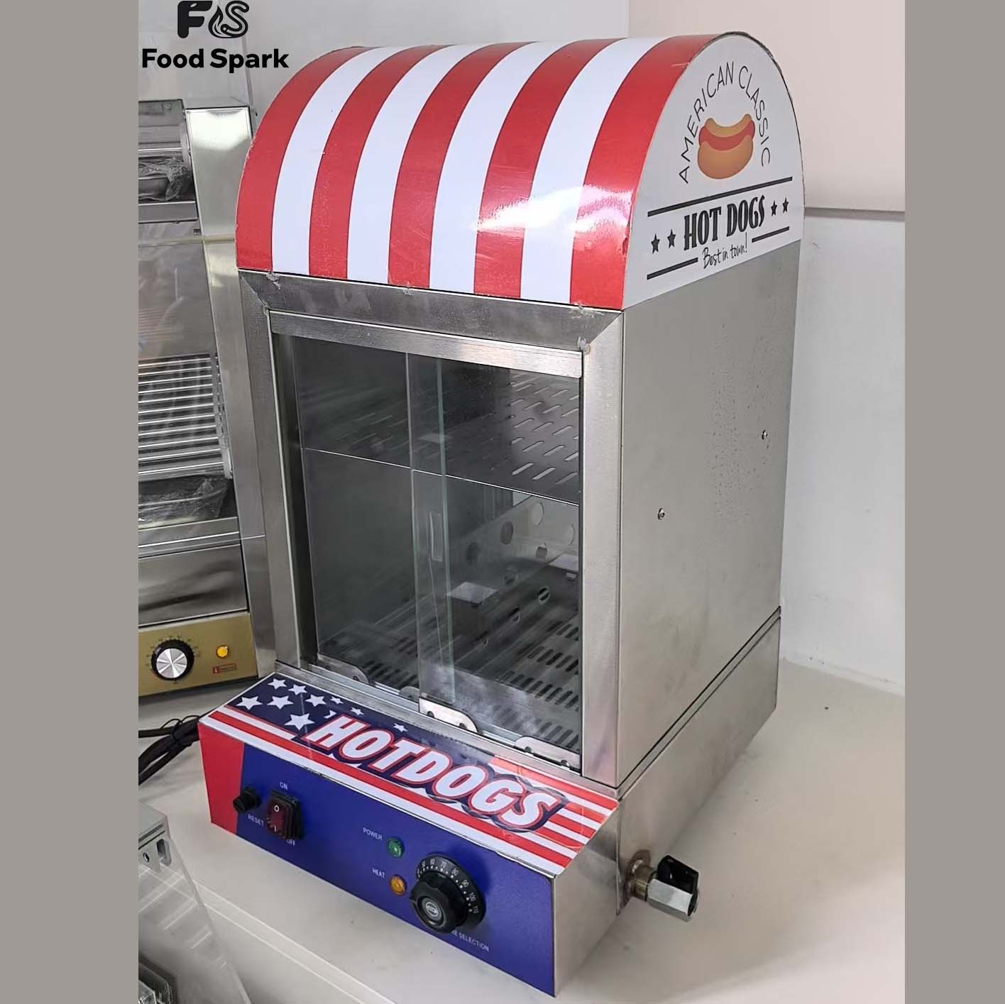 高品質のホットドッグスチーマーで、効率的なスナック製造