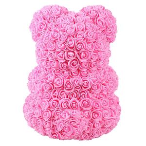 Oso de Rosas de 15 cm, Regalo DIY para el Día de San Valentín, Oso de Peluche Rojo, Decoración Artificial, Regalos de Navidad para Mujeres, Regalo de San Valentín - Product Image 3