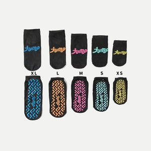 <span class=keywords><strong>Pokiddo</strong></span> niños y adultos patio interior Calcetines antideslizantes trampolín Parque atracciones personalizado fluorescente trampolín Calcetines - Product Image 1