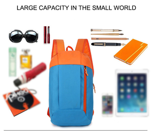 Casual Durable Ultralight Waterproof Unisex Sports <b>Backpack</b> Teenager School Bag Custom Logo Mochila Bag - Product Image 3