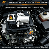 Chauffe-eau liquide diesel pour voiture, chauffage de stationnement, chauffage du moteur, similaire à Webasto Eberspacher avec télécommande