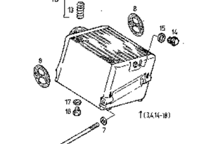 Piezas de repuesto para motor diésel, radiador de aceite, enfriador de aceite 04230097 04150406 0423 <span class=keywords><strong>0097</strong></span> 0415 0406 para Deutz BF6L914 BF4L913T BF6L913 - Product Image 4