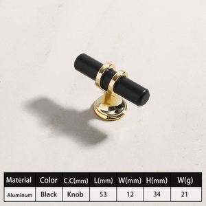 Tiradores Modernos de Aleación de Aluminio Nawei de 30 mm para Cajones, Armarios, Cómodas, Sala de Estar, Cocina y Puertas Exteriores - Product Image 3