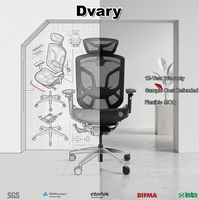 Chaise de bureau ergonomique en maille, inclinaison synchronisée à grand angle pour les bureaux de direction et les managers GTChair