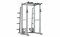 Support de squat commercial Cross Fitness Power Rack Haltérophilie Half Rack Gym