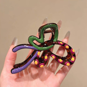 2026 New Rhinestone <b>Bow</b> Hair Claw <b>Clips</b> for Women Exquisite Hair Accessories for Stylish Updo Hairstyles - Product Image 4