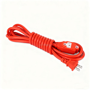 <span class=keywords><strong>Cable</strong></span> de Alimentación de 9 Pies con Enchufe Americano de 2 Pines, <span class=keywords><strong>Cable</strong></span> de Extensión de 3 Metros con 3 Tomas de Corriente, <span class=keywords><strong>Regleta</strong></span> de Alimentación Negra con Enchufe Americano - Product Image 5