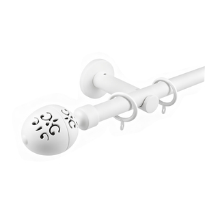 Supports de tringle à rideau ZSTARR à fixation murale par vis ou adhésifs - Product Image 1