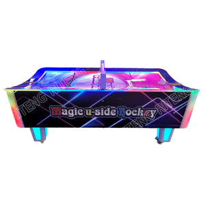 Máquina deportiva de arcade de superficie personalizada comercial universal <span class=keywords><strong>Juego</strong></span> de <span class=keywords><strong>mesa</strong></span> de <span class=keywords><strong>hockey</strong></span> de <span class=keywords><strong>aire</strong></span> que funciona con monedas para 2 jugadores para adultos - Product Image 2