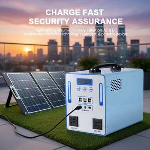Centrale Électrique Portable de Stockage d'Énergie 1000W 2000W 3000W pour Urgences Extérieures 110V/220V Onde Sinusoïdale Pure Lithium-Ion MPPT Grande Capacité - Product Image 1