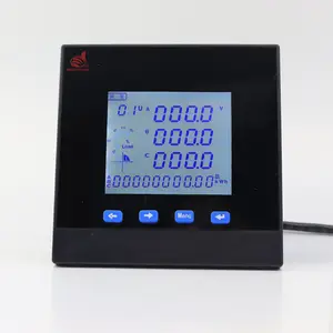 multi-function meter measure voltage current reactive power frequency digital meter