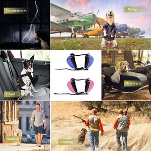 新着ノイズリダクションイヤーマフ犬イヤーマフ犬聴覚保護保護狩猟犬用 - Product Image 2