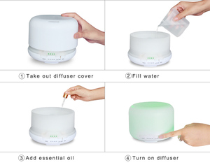 2025 Nueva gran oferta eléctrica 500ml ultrasónico hogar Mesa MINI humidificador <span class=keywords><strong>de</strong></span> aire <span class=keywords><strong>de</strong></span> plástico luz LED USB <span class=keywords><strong>difusor</strong></span> <span class=keywords><strong>de</strong></span> Aroma <span class=keywords><strong>de</strong></span> aceite esencial - Product Image 4
