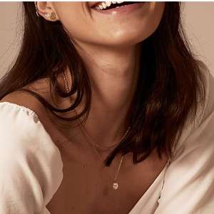 7-10 दिन के डिलीवरी टाइम ज्वेलरी फैक्ट्री में 14k मोती का हार सोने का मोती हार - Product Image 6