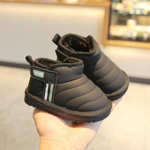 New Style Children's Snow Thickening Warm Short Boots Kid Boys' Girls' Thickened Ankle Boots Shoes - Product Image 3