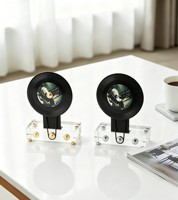 Vente en gros d'ornements durables pour tourne-disques de salon, fabriqués en or, argent, cristal et métal